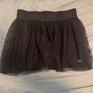 ALO Yoga Mesh Tennis Skirt